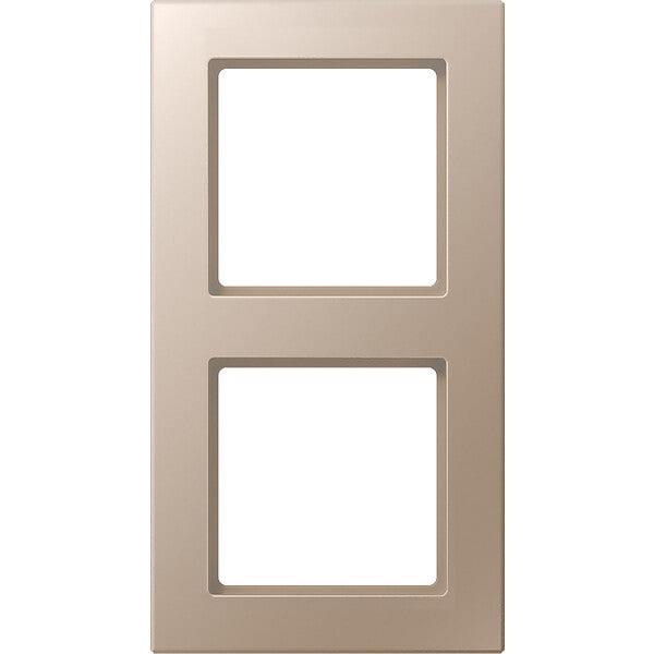 JUNG Rahmen 2fach champ waage-/senkrecht AC 582 CH
